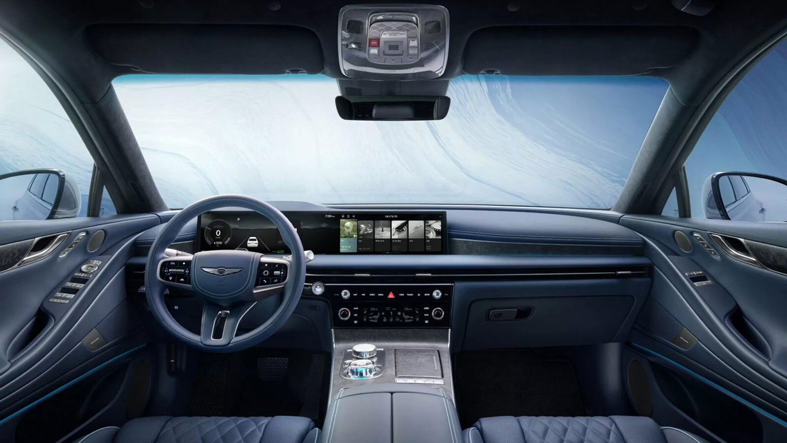 Το ηλεκτρικό Genesis G80 ανανεώθηκε με οθονάρα και μεγαλύτερη μπαταρία 